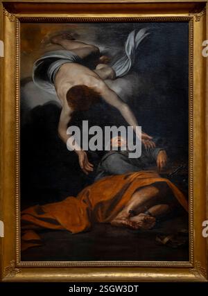 A painting by Jusepe de Ribera from 1624 depicting the martyrdom of ...