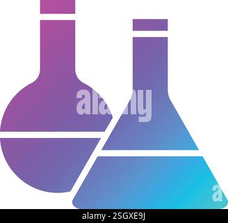 Chemistry Vector Icon Design Illustration Stock Vector