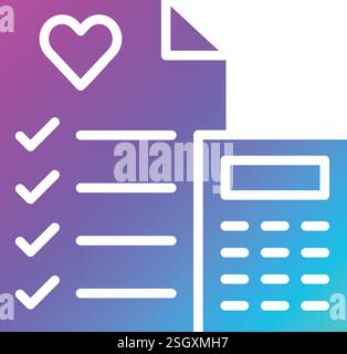 Wedding cost Vector Icon Design Illustration Stock Vector