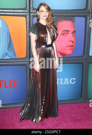 September 20, 2018 Emma Stone attend Netflix;s original series Maniac ...