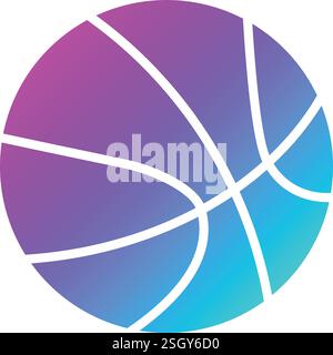 BasketBall Vector Icon Design Illustration Stock Vector
