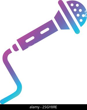 Microphone Vector Icon Design Illustration Stock Vector