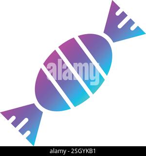 Candy Vector Icon Design Illustration Stock Vector
