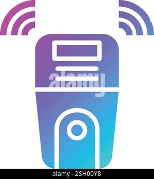 Air purifier Vector Icon Design Illustration Stock Vector
