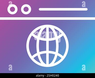 Web Vector Icon Design Illustration Stock Vector