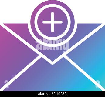 New message Vector Icon Design Illustration Stock Vector