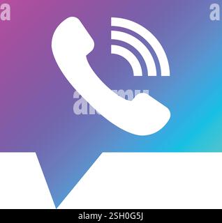 Contact us Vector Icon Design Illustration Stock Vector