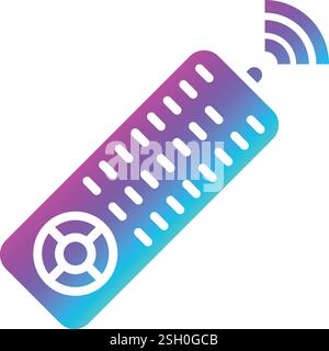 Remote control Vector Icon Design Illustration Stock Vector