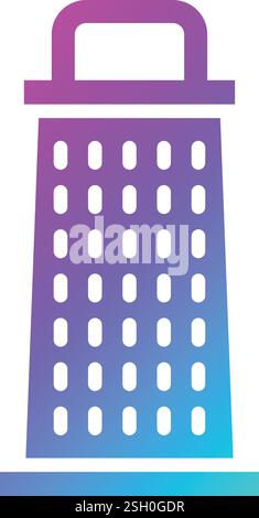 Grater Vector Icon Design Illustration Stock Vector