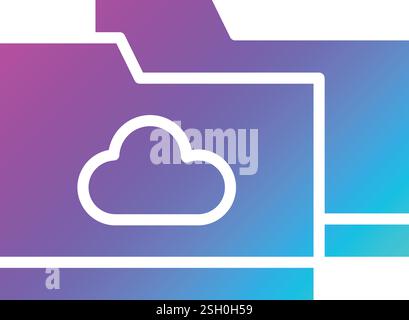 Storage Vector Icon Design Illustration Stock Vector