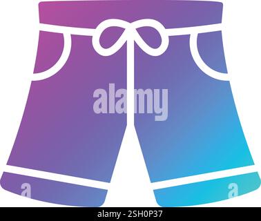 Short Vector Icon Design Illustration Stock Vector