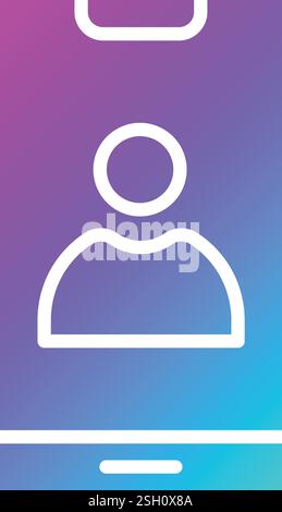 Account Vector Icon Design Illustration Stock Vector