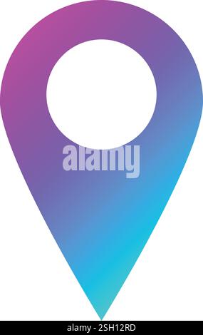 Location Vector Icon Design Illustration Stock Vector