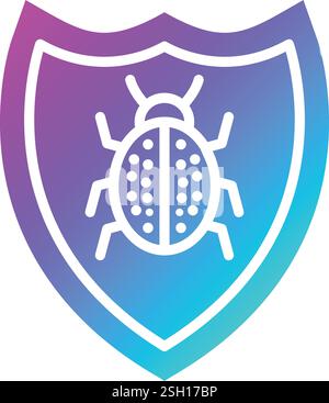 Virus Vector Icon Design Illustration Stock Vector