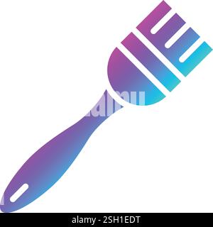 Pastry brush Vector Icon Design Illustration Stock Vector