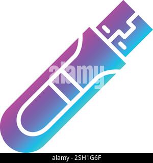 Usb Vector Icon Design Illustration Stock Vector