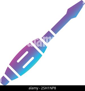 Screwdriver Vector Icon Design Illustration Stock Vector