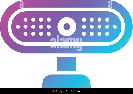 Webcam Vector Icon Design Illustration Stock Vector