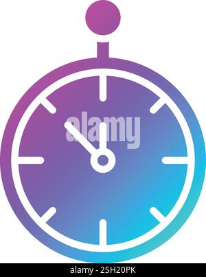 Countdown Vector Icon Design Illustration Stock Vector