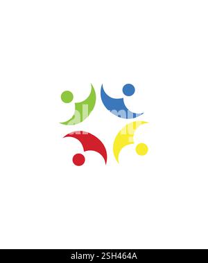 people gym logo, Human figure Fitness Logo, Gym Fitness Logo Design Vector Stock Vector
