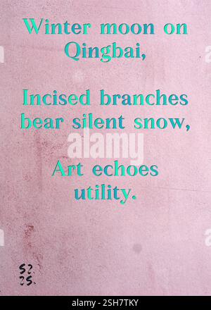 Winter moon on Qingbai, Incised branches bear silent snow, Art echoes utility. Noor De Lange's Silver Writers' Guild. Art by Zsuzsa Szikra. Poetry Art Print, Triplumes is a unique poetic form inspired by the traditional haiku, consisting of three lines that capture moments of clarity, emotion, and insight. In our collection, we embrace the freedom of language, where the blending of words and the removal of hyphens is more than a stylistic choice—it's a way to convey unity and closeness between ideas, creating a fluid, compact expression that resonates with the rhythms of modern life. Stock Photo