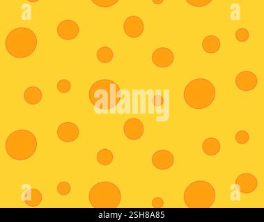 seamless vector graphic line background of cheese. cheese pattern Stock Vector