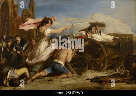 Spanish defence at the Second Siege of Zaragoza 1808. the French ...