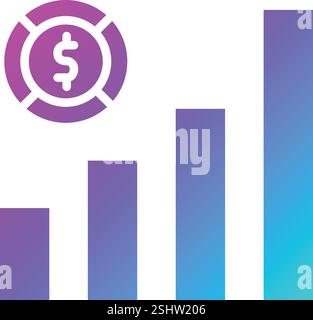 Economy Vector Icon Design Illustration Stock Vector