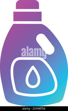 Detergent Vector Icon Design Illustration Stock Vector