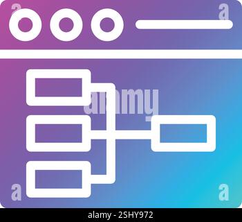 Ux design Vector Icon Design Illustration Stock Vector