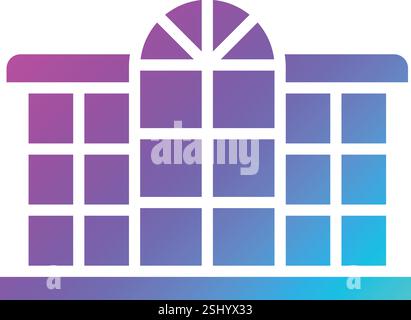 Window Vector Icon Design Illustration Stock Vector