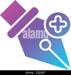 Add anchor Vector Icon Design Illustration Stock Vector