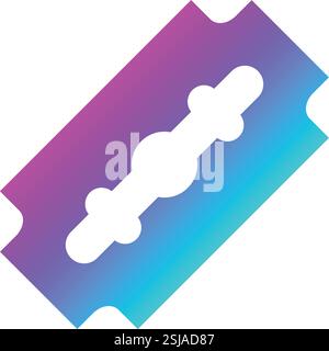 Blade Vector Icon Design Illustration Stock Vector