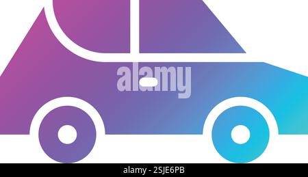 Car Vector Icon Design Illustration Stock Vector