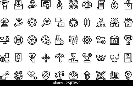 High-Quality Vector Icons Collection with Editable Stroke. Ideal for Professional and Creative Projects. Stock Vector