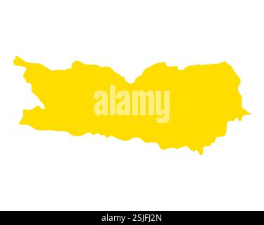 Map of Carinthia Stock Photo - Alamy