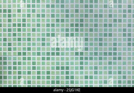 Tile texture background of bathroom or swimming pool tiles on wall Stock Photo