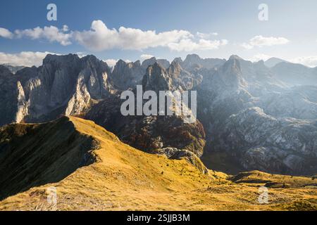 Karanfili Mountains, Prokletije Massif, Gusinje, Montenegro Stock Photo