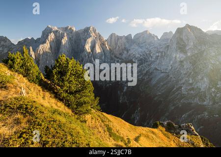 Karanfili Mountains, Prokletije Massif, Gusinje, Montenegro Stock Photo