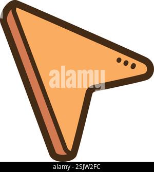 Selection tool vector doodle illustration and graphic. Part of graphic tools category. Stock Vector