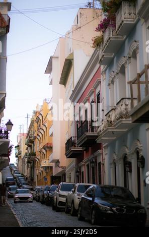 Restaurants Old San Juan Puerto Rico H Stock Photo - Alamy