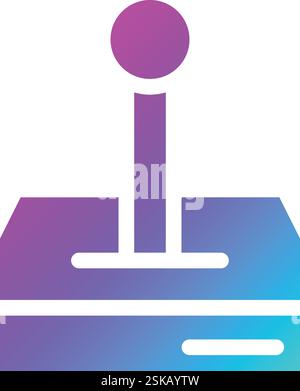 Joystick Vector Icon Design Illustration Stock Vector