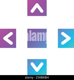 Buttons Vector Icon Design Illustration Stock Vector