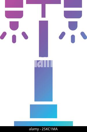 Light bulb Vector Icon Design Illustration Stock Vector