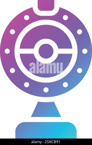 Web cam Vector Icon Design Illustration Stock Vector