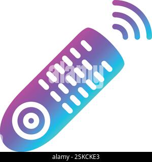 Remote control Vector Icon Design Illustration Stock Vector