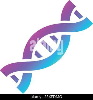 Dna Vector Icon Design Illustration Stock Vector