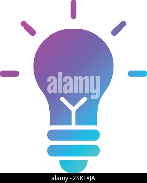 Bulb Vector Icon Design Illustration Stock Vector