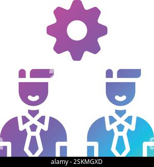 Corporate Culture Vector Icon Design Illustration Stock Vector