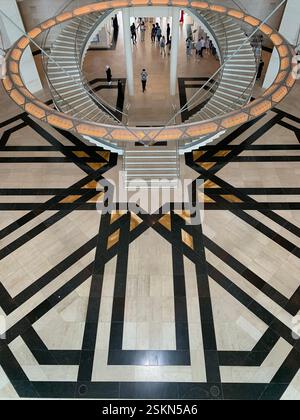 Islamic geometry at Museum of Islamic Art Doha Stock Photo
